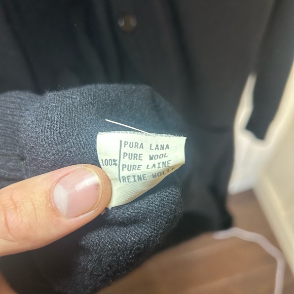 Vintage Robe di Kappa 100% lambswool button up cardigan - Picture 6 of 9